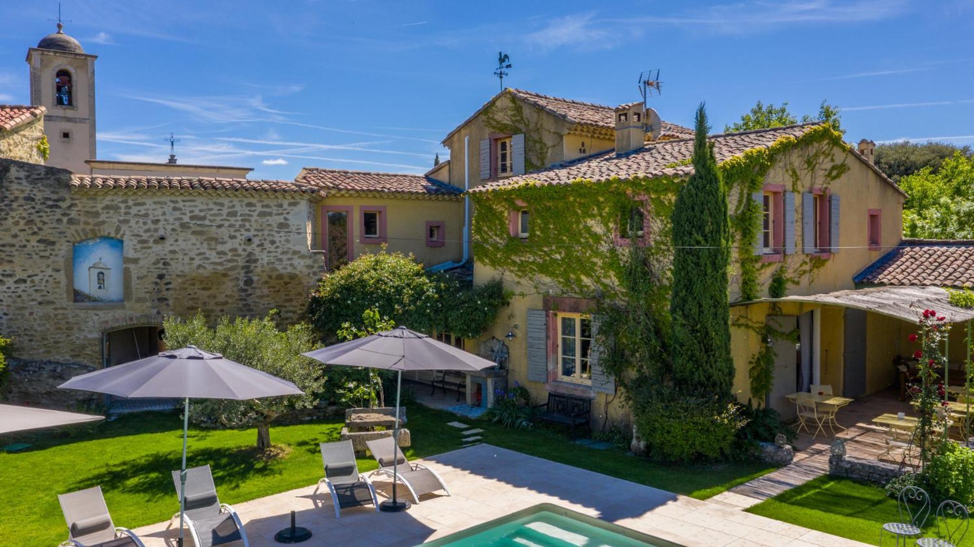 La Demeure De Cybele - Chambres D'Hotes En Drome Provencale Colonzelle エクステリア 写真